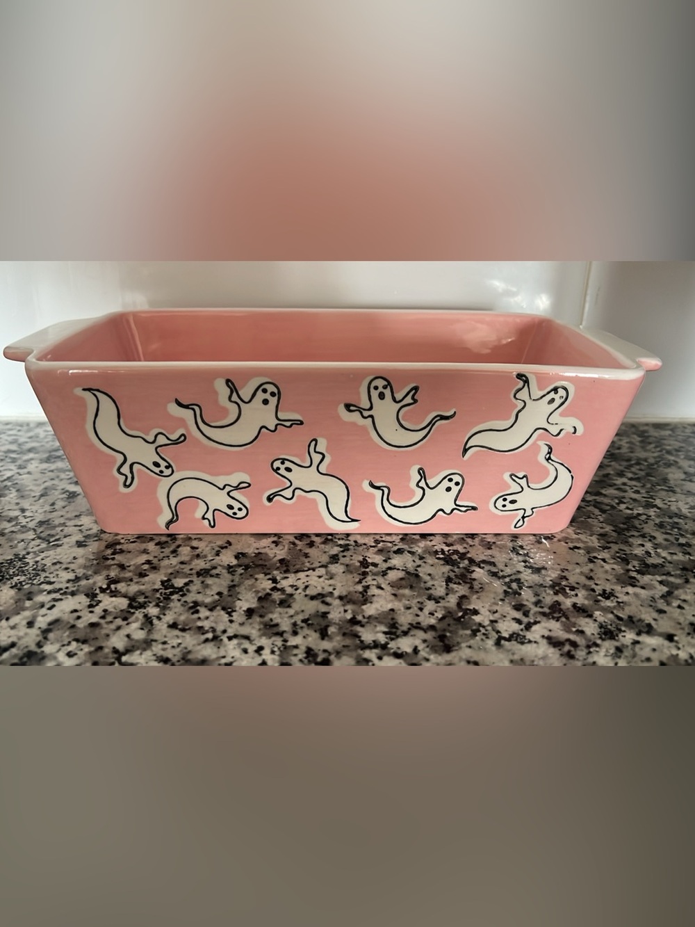 Prima Design Pink Ghost Loaf Pan